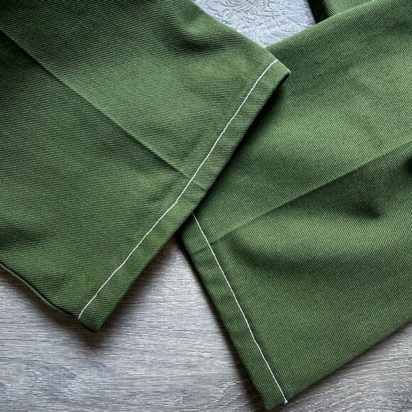 Vintage 70's LEE Riders Green Mens Pants /  30-32" / Retro / Relaxed / Straight - Picture 8 of 8